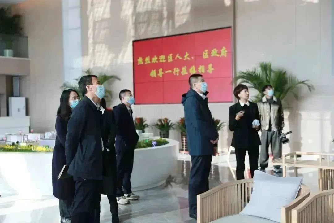 龍港區(qū)人大、區(qū)政府領導一行視察調研龍港國際醫(yī)療健康產業(yè)園(圖17)